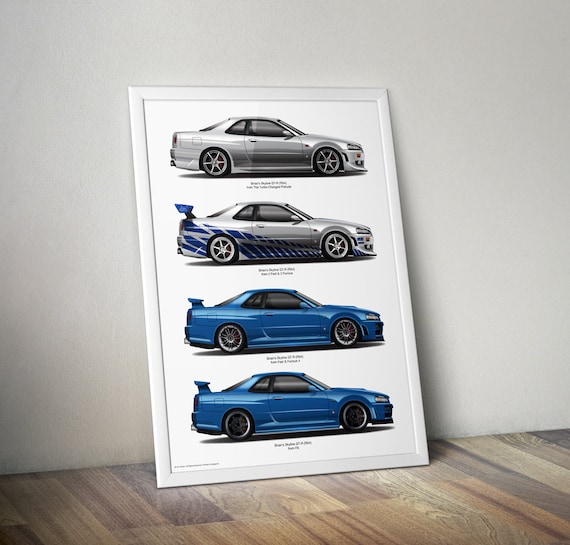 ワイルド・スピード ブライアン・オコナーのスカイライン GT-R