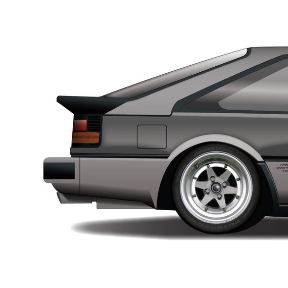 シルビア Sシャーシ世代プリント、180SX、S13、JDMポスター、アート