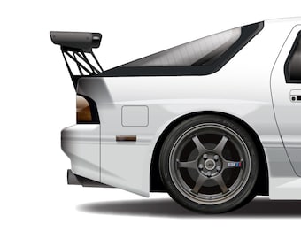 Initial D: Fifth Stage Project D Ryosuke Takahashi RX-7 Savanna