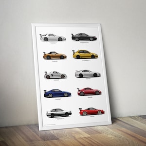 Initiële D: Fifth Stage RX7, Skyline R32 GT-R, NSX, Lancer Evolution
