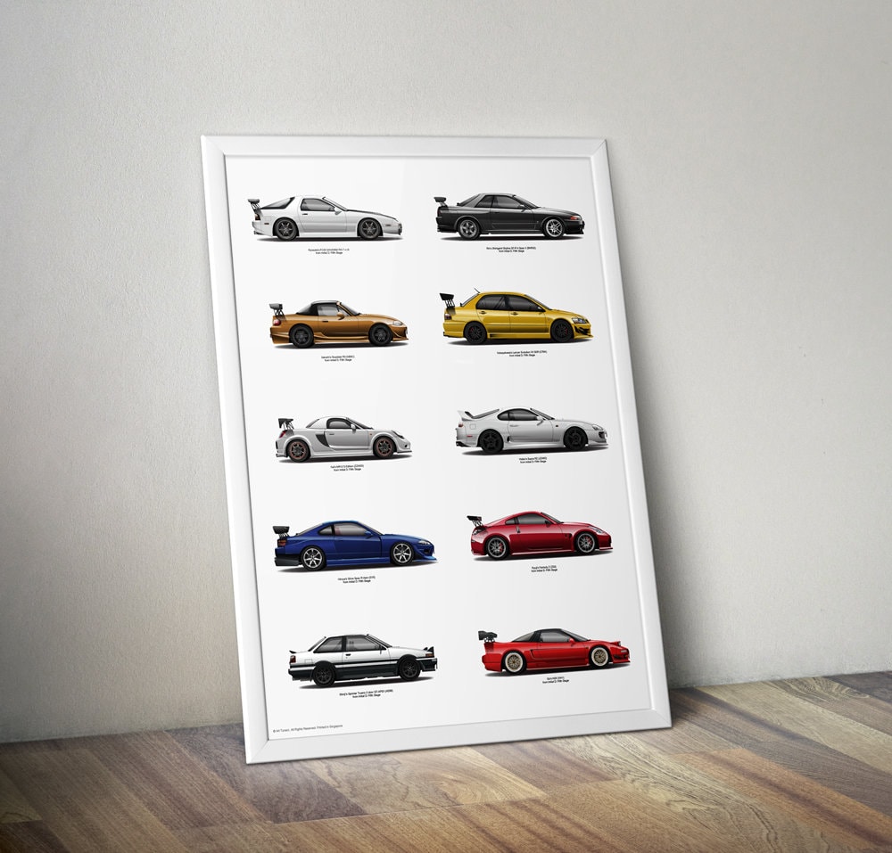 Initial D - Fifth Stage RX7, Skyline R32 GT-R, NSX, Lancer Evolution Initial D - Fifth Stage RX7, Skyline R32 GT-R, NSX, Lancer Evolution