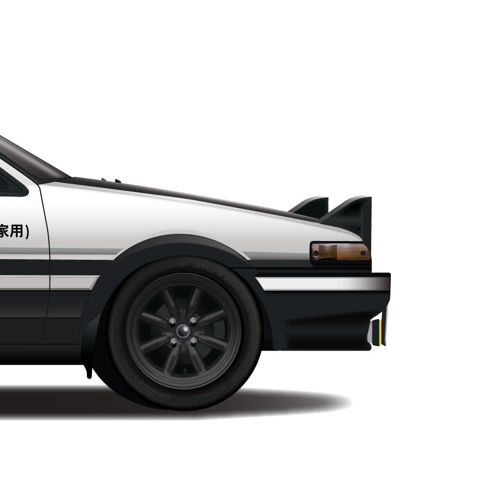 頭文字D - AE86 レビン、トレノ、2ドアクーペトレノ 3台セット