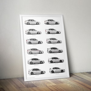 ランサーエボリューションプリント、ラリーアート、4G63、MIVEC、JDM