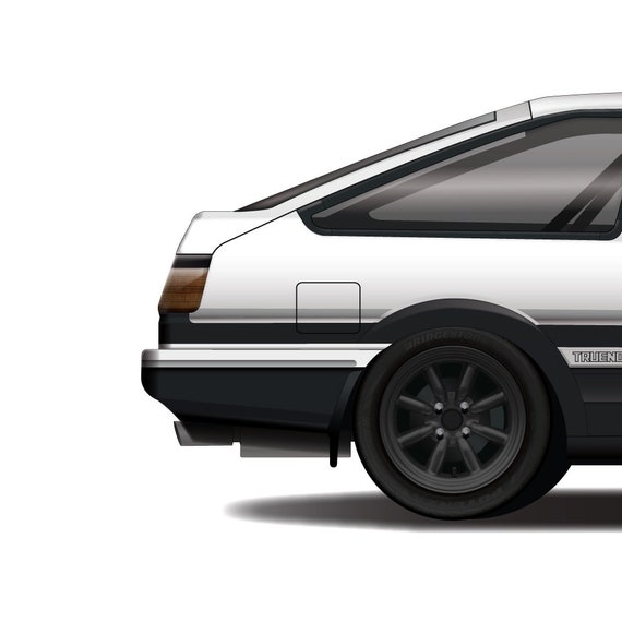 Toyota Sprinter Trueno AE86 (Takumi Fujiwara's car in Initial D)