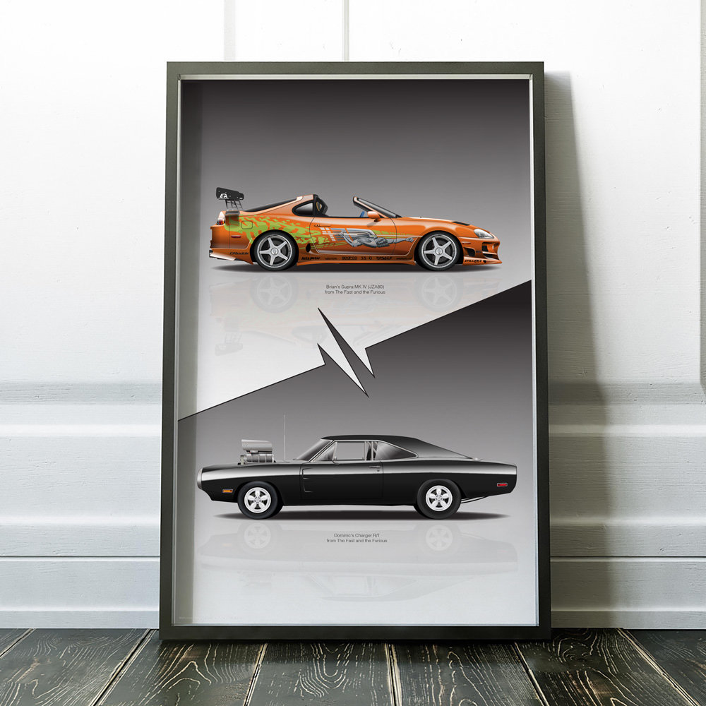 ワイルド・スピード：ブライアン・O・コナーのスープラとドミニク