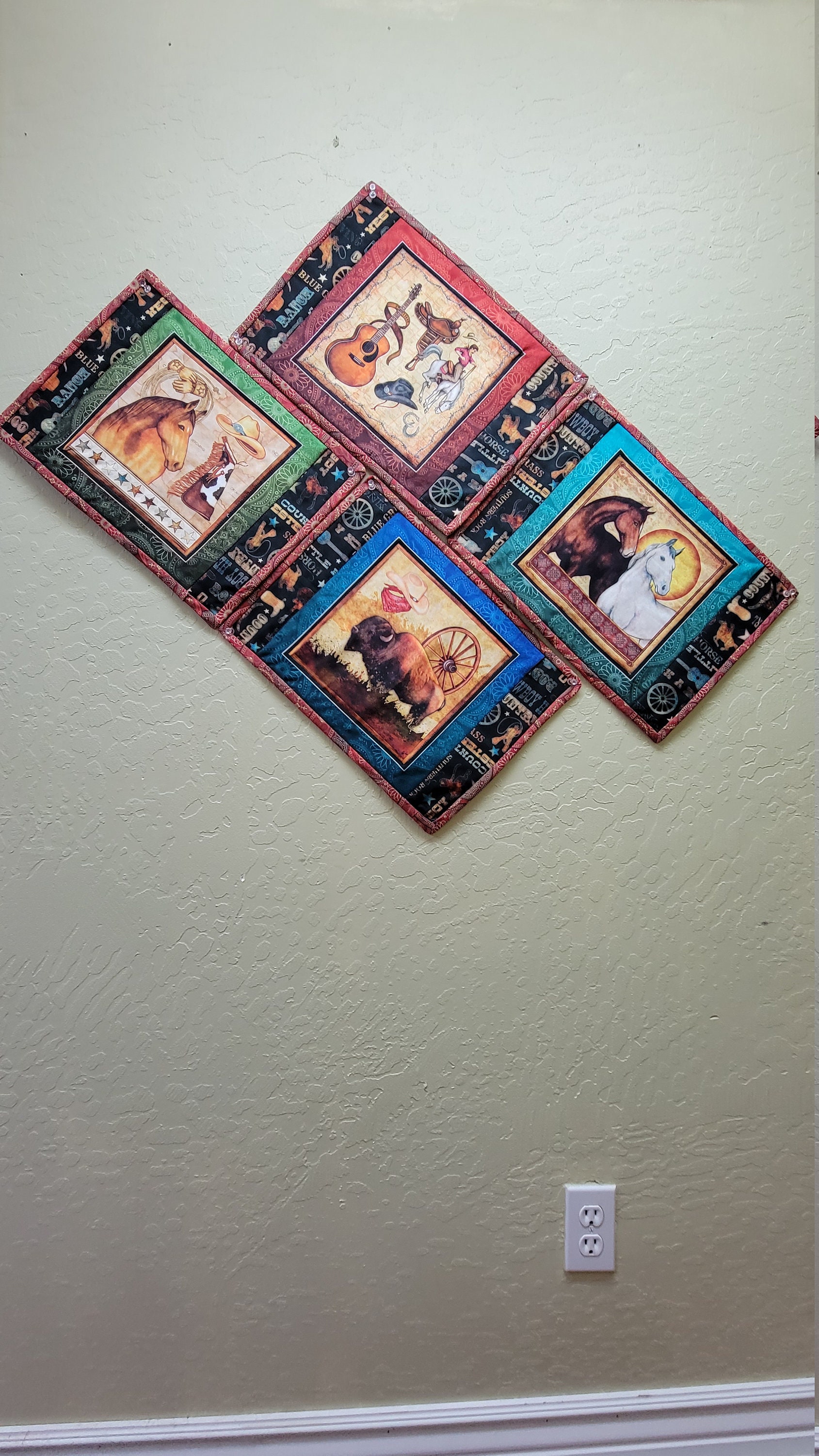 Handmade Western Themed Placemats Etsy