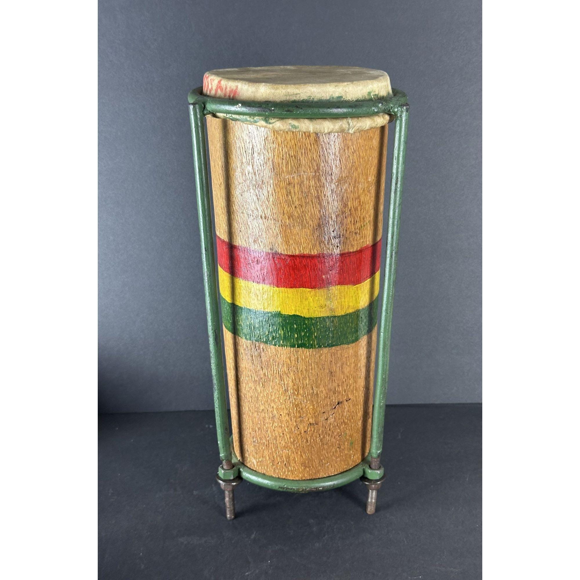 ケテドラム　NYABINGHI DRUM Vtg Forte Percussion Akete/repeater Nyabinghi Rastafarian Hand