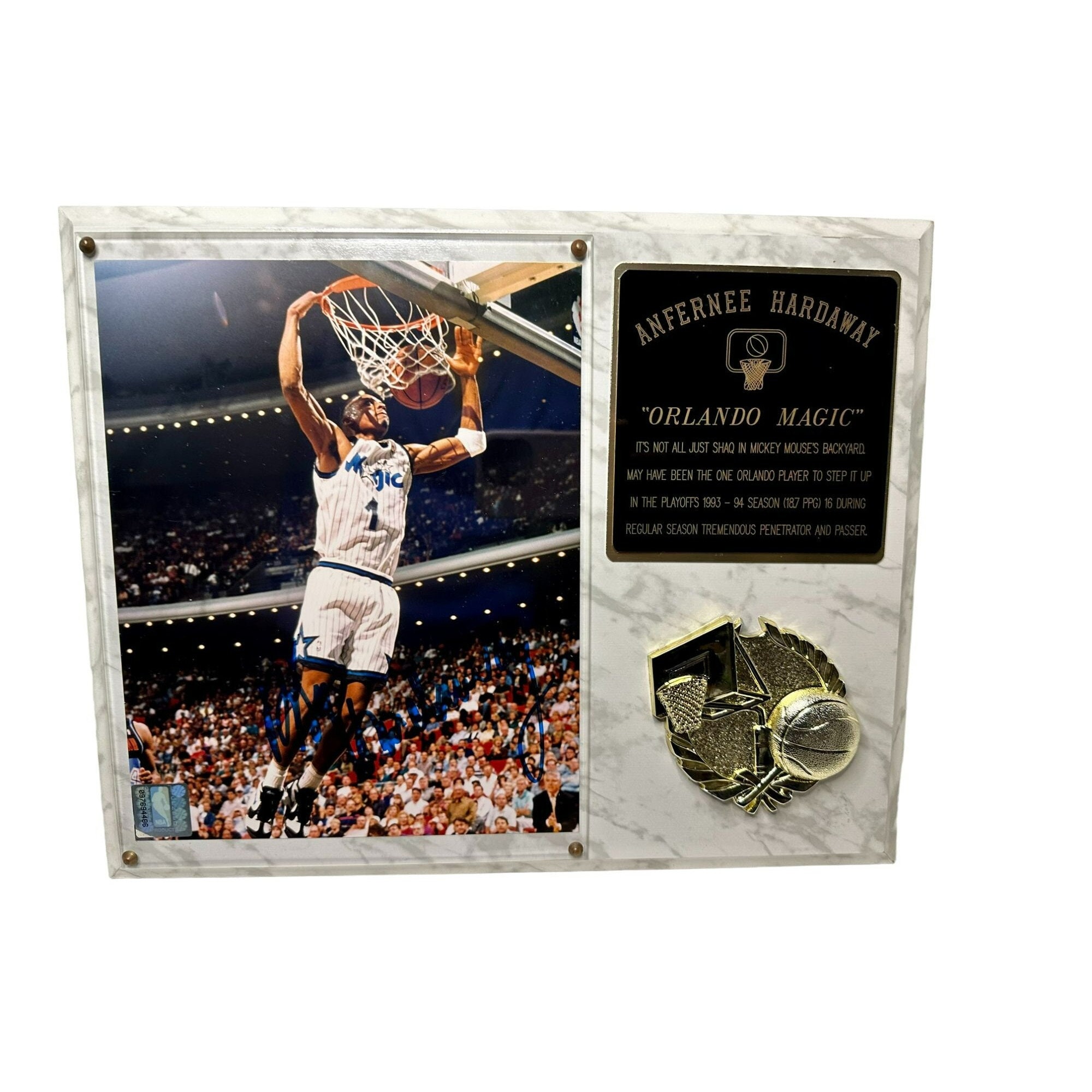 Anfernee "penny" Hardaway Orlando Magic Official Dunk Photo Signed on Wood Plaque With COA NBA Basketball - Etsy Anfernee "penny" Hardaway Orlando Magic Official Dunk Photo Signed on Wood Plaque With COA NBA Basketball - Etsy