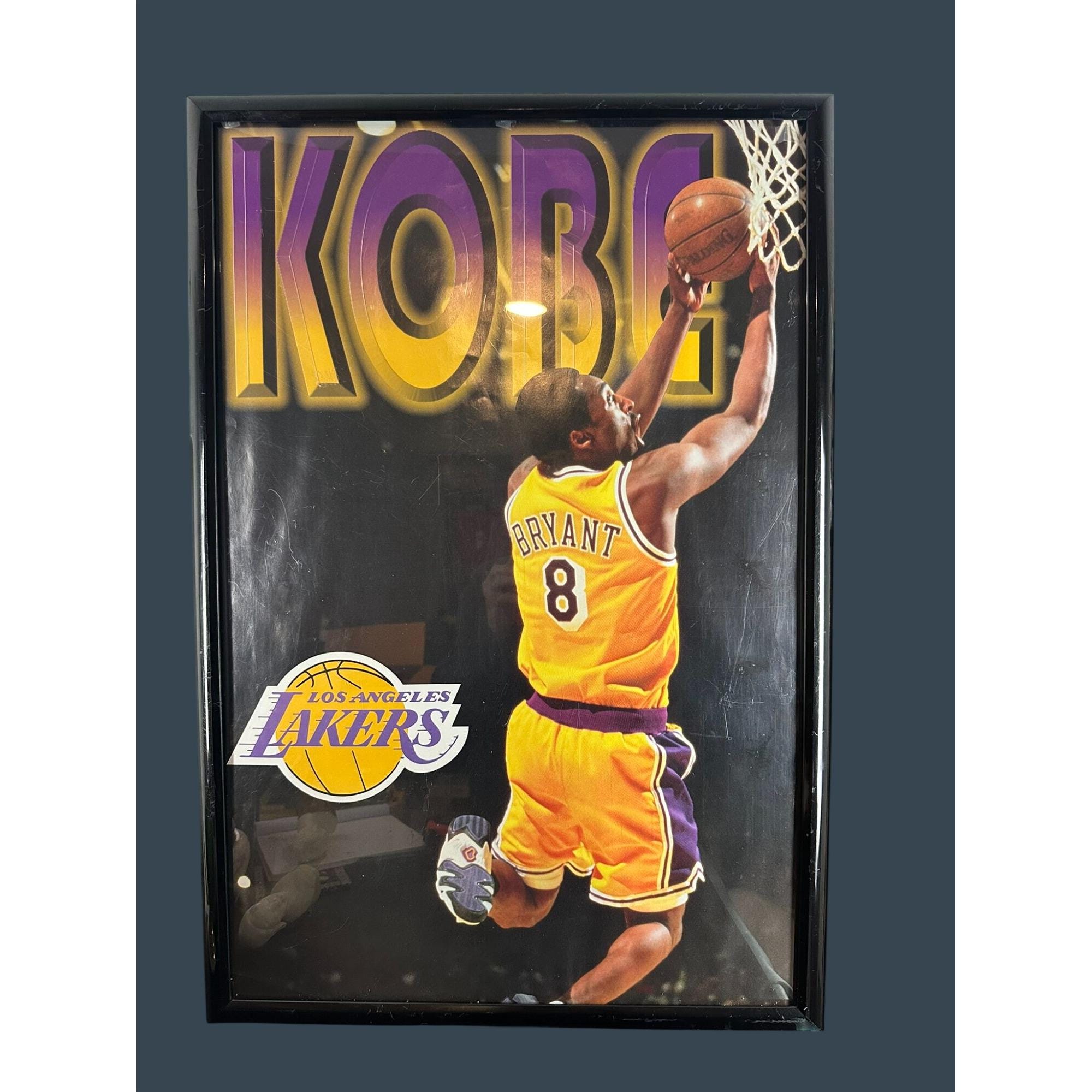 1998 Los Angeles Lakers Kobe Bryant Vtg Starline Slam Dunk NBA