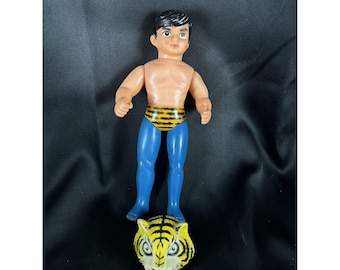 Nakajima Seisakusyo Vintage Tiger Mask Earliest 1969 Nakajima Soft