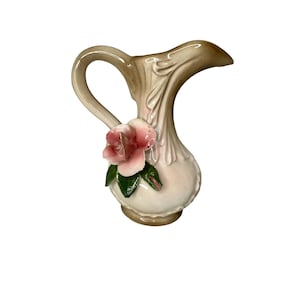 Vintage Nuova Italian copa-nonte Small Pitcher Bud Vase