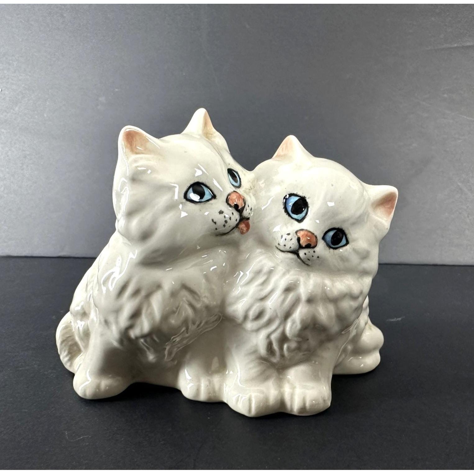 BESWICK ENGLAND白猫親子陶器置物 セット Beswick white cat - Etsy 日本