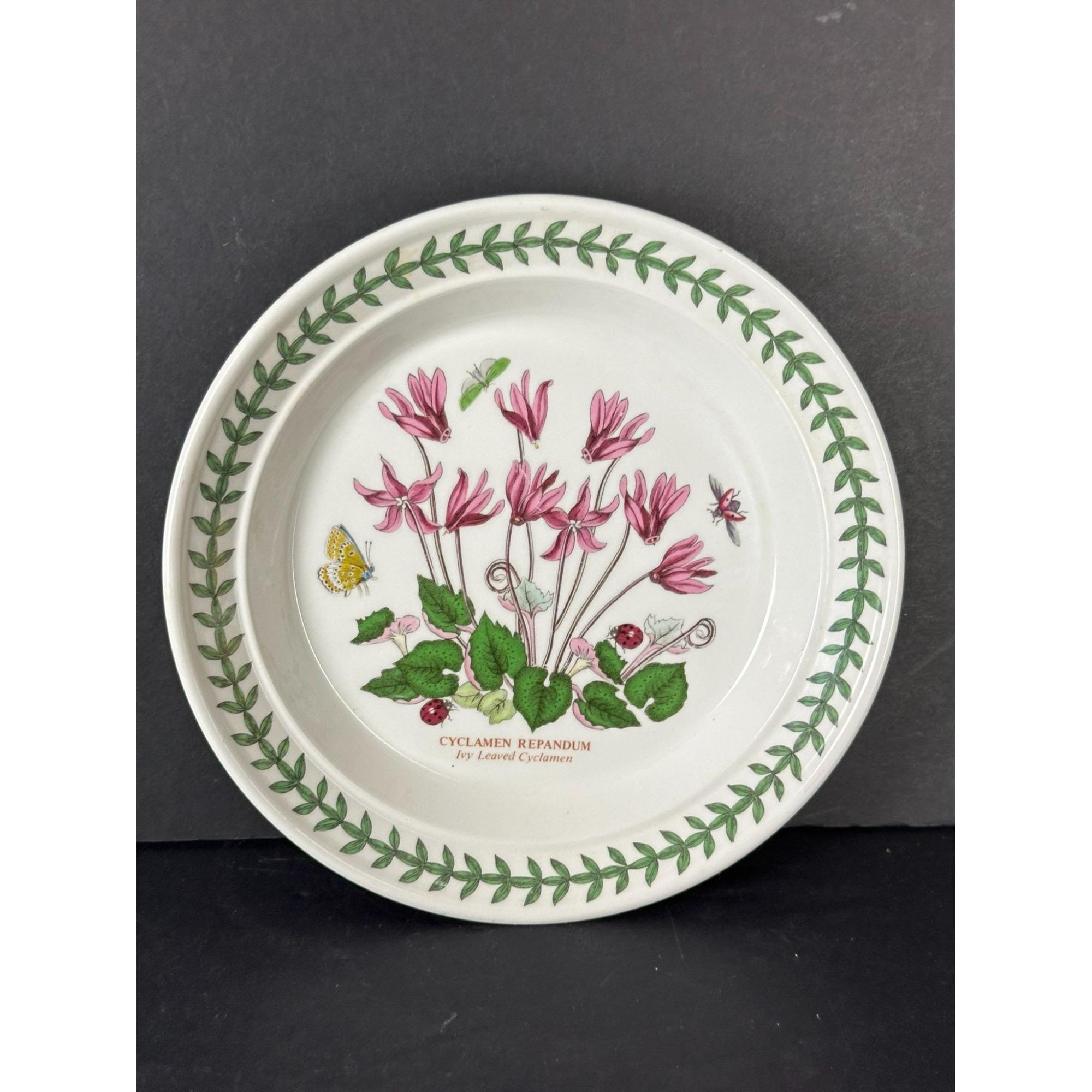 Cyclamen Plates - Etsy