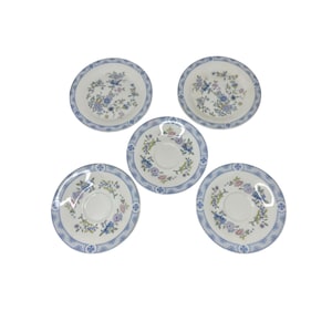 5 Vintage Royal Doulton English Fine Bone China Coniston H5030 Douthon & Co. Limited 1973