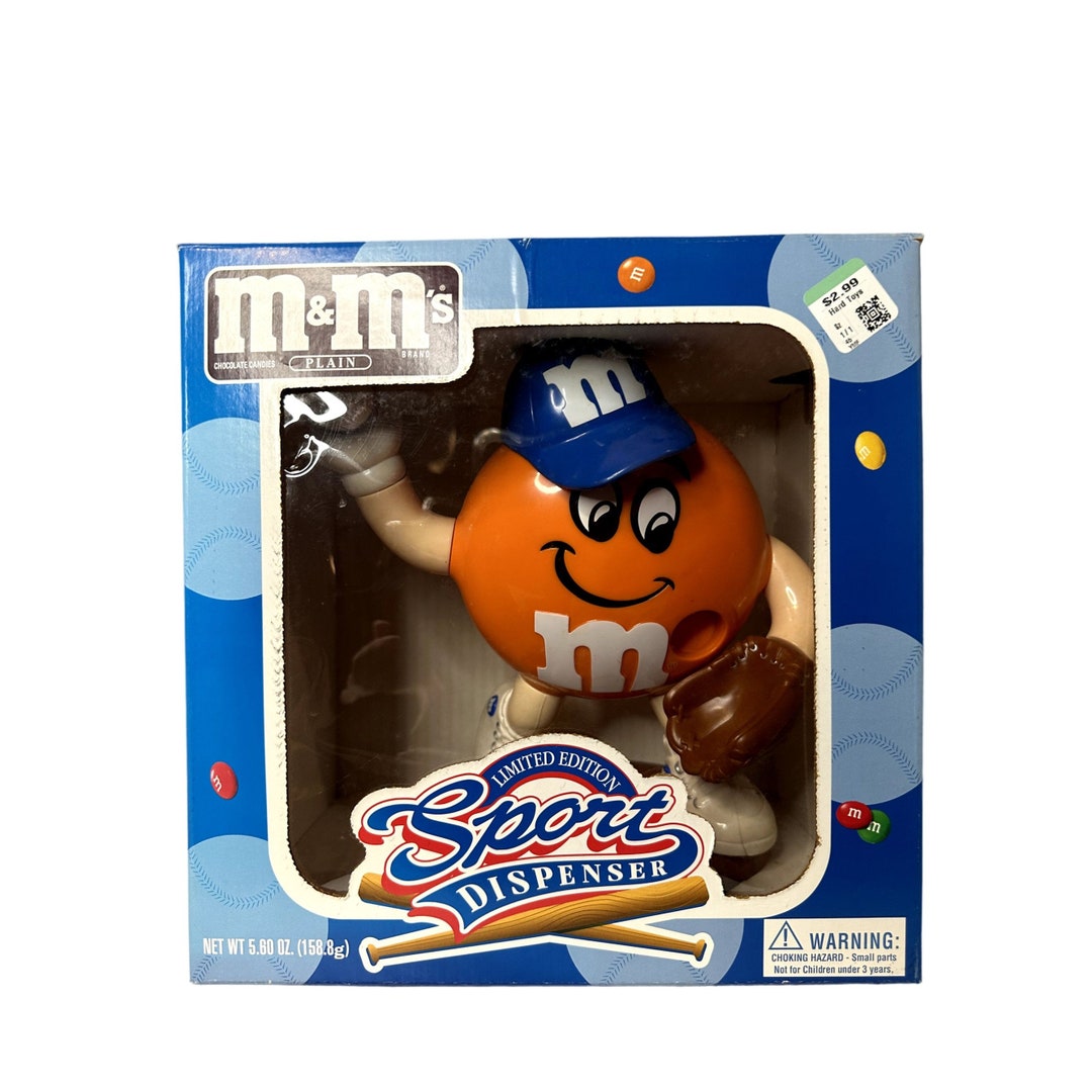 1999 Vintage M&M Baseball Candy Dispenser Sport Movie Room Etsy