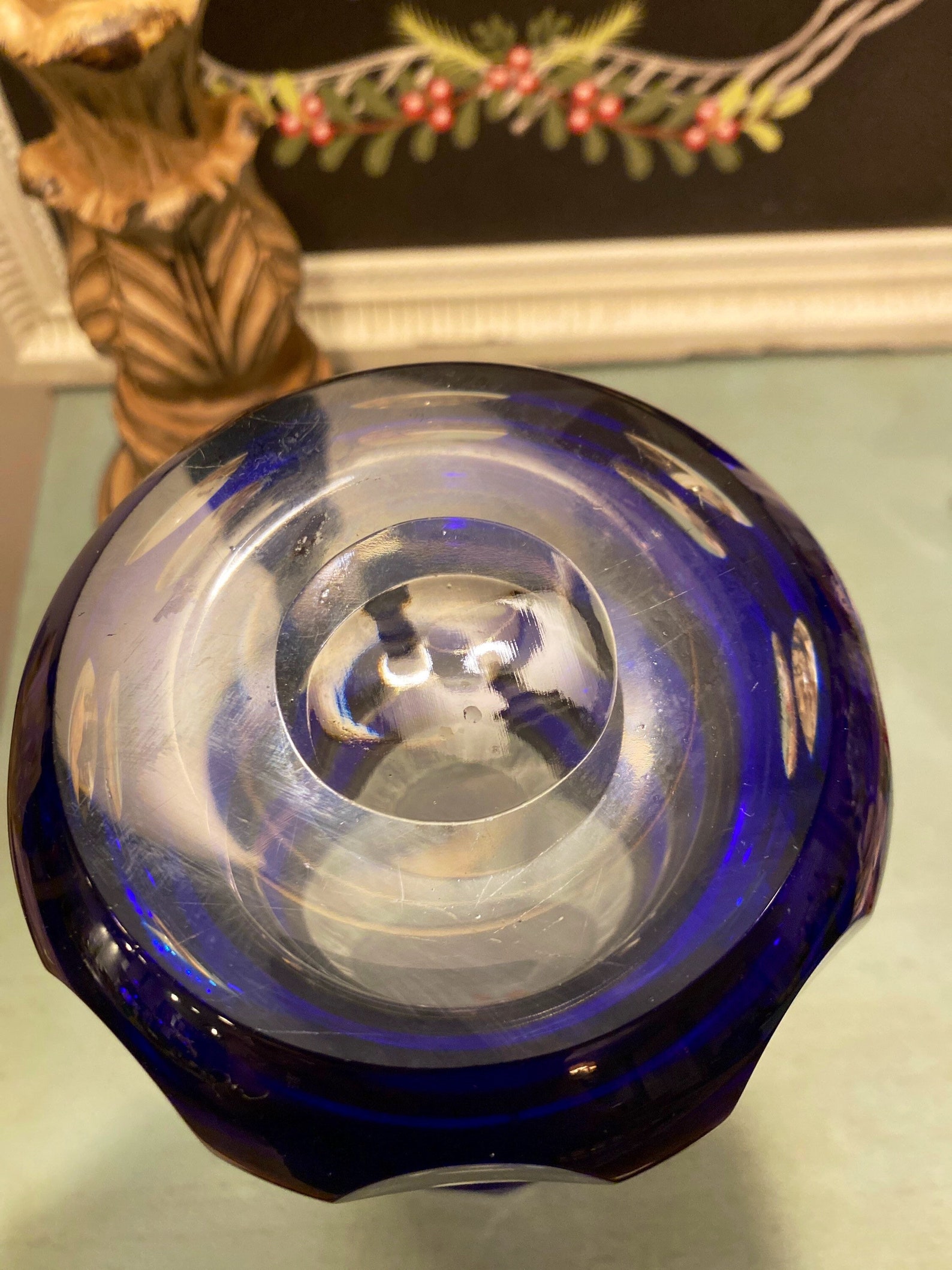 Shannon Crystal Vase Designs of Ireland Made in Poland 24 Lead Crystal