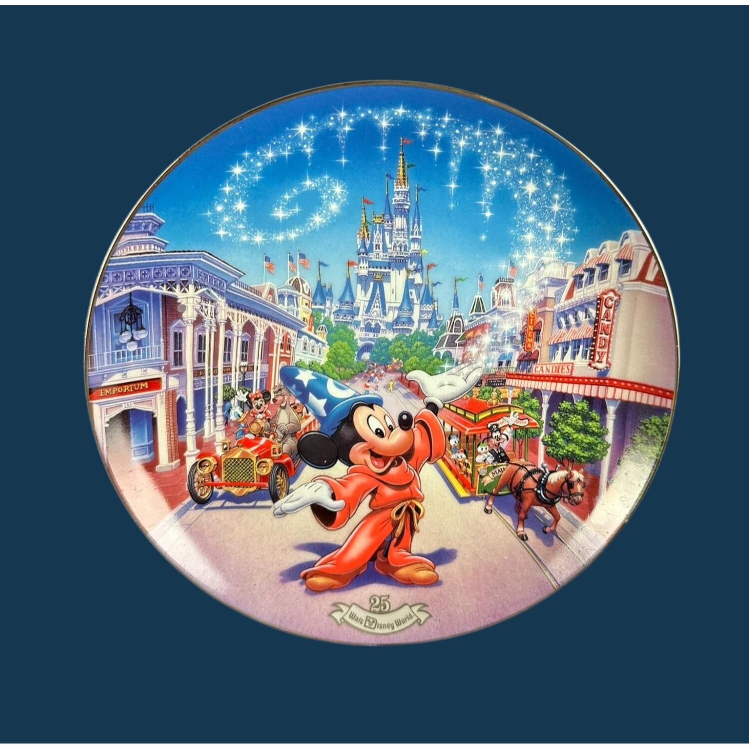 Bradford Exchange Mickey Mouse Plates - Etsy