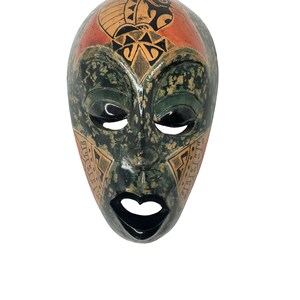Malacca Vintage Africian Mask Tribal