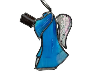 廃盤品・限定】天使ガブリエル ヴィンテージ ステンドグラス グラス