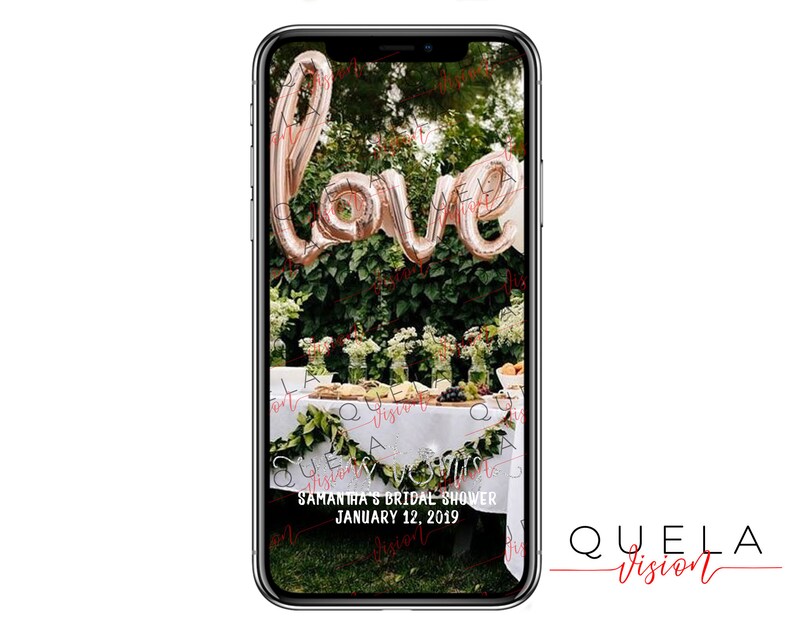 Miss to Mrs Bridal Shower Engagement Party Bachelorette Party Snapchat Geofilter