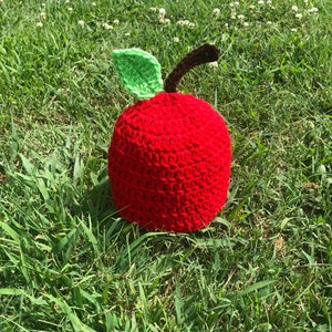 Crochet Apple Hat Beanie