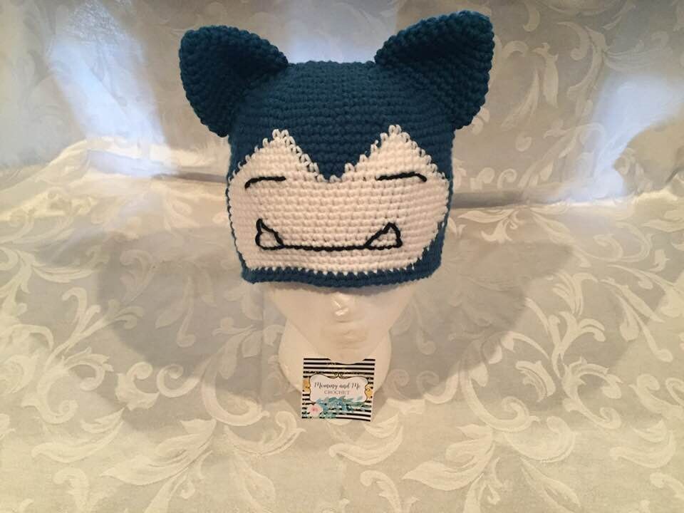Snorlax beanie hat Clearance