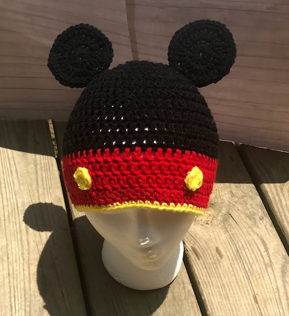 mickey beanie hat