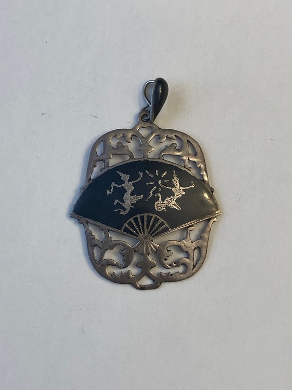 Sterling Silver SIAM Pendant