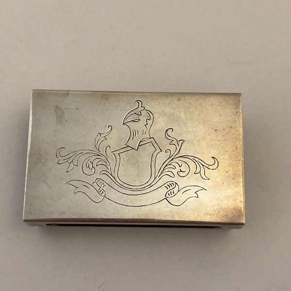 Sterling Silver Matchbox Covers Etsy