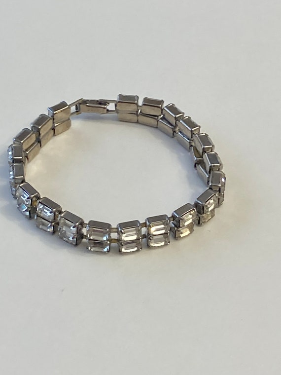 Vintage-Weiss-Double-Strand-