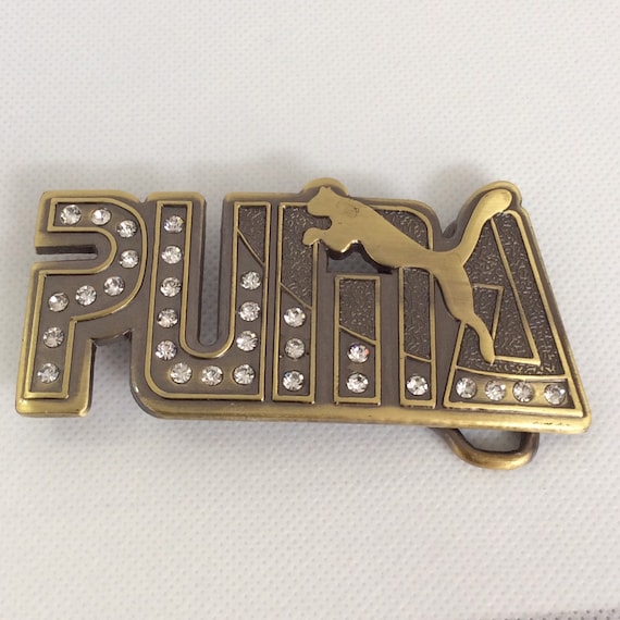 puma belt buckle