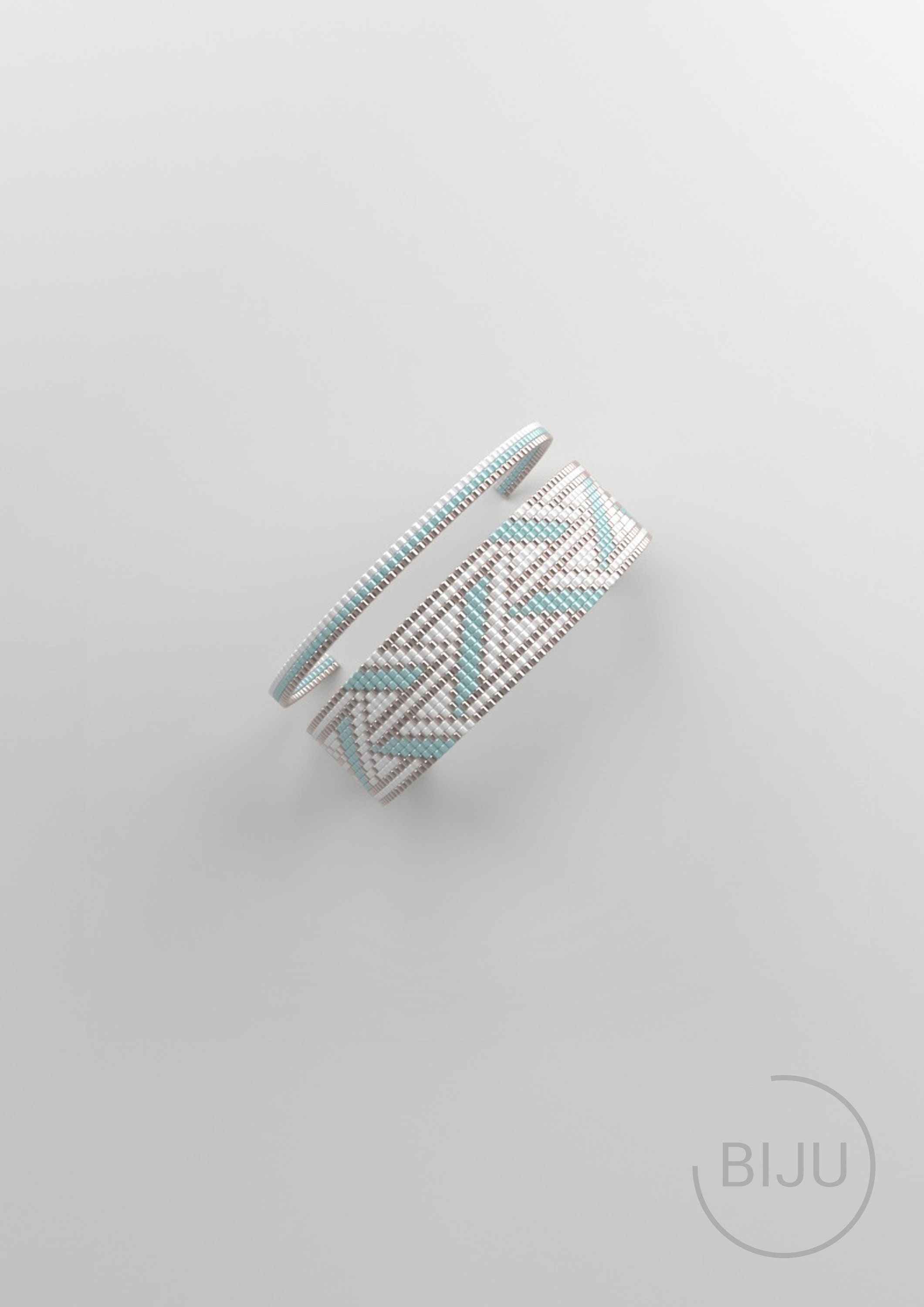 Loom bracelet pattern loom pattern miyuki pattern square Etsy