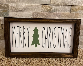 Merry Christmas, Christmas sign, holiday decor, home decor