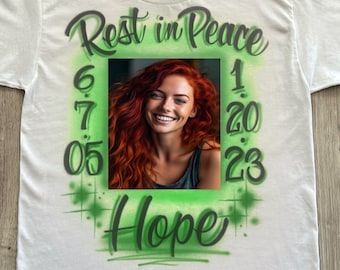 In Loving Memory of Photo Shirt | Rest In Peace T Shirt