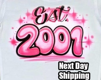 Airbrush Est Year Design