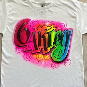 Custom Airbrush Apparel Personalized T Shirt