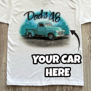 Personalized Classic Car T-Shirt: Custom Vintage Car Tee