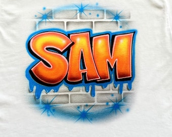 Custom Airbrush Apparel Personalized T Shirt