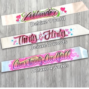 Birthday Sash, Custom Wedding Sash, Custom Baby Shower Sash, Custom Graduation Sash, Custom , Custom Bachelorette Sash, Personalized Sash,