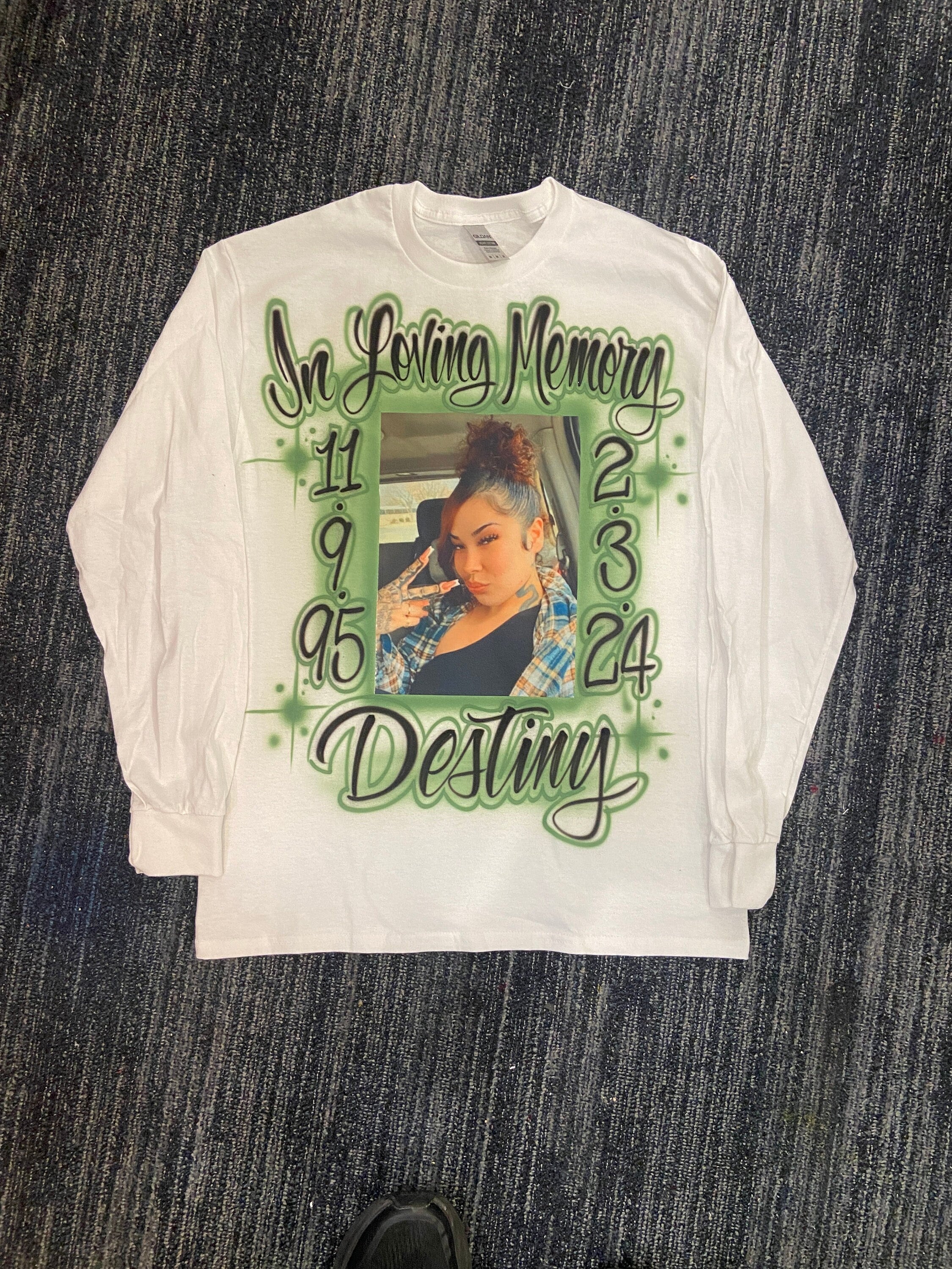 In Loving Memory Photo Shirt | Fly High photo t shirt