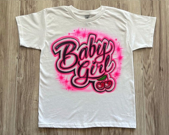Cherry Airbrush Shirt | Y2K Shirt | Summer Shirt - Etsy