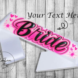 Custom Wedding Sash, Custom Baby Shower Sash, Custom Graduation Sash, Custom Birthday Sash, Custom Bachelorette Sash, Personalized Sash,