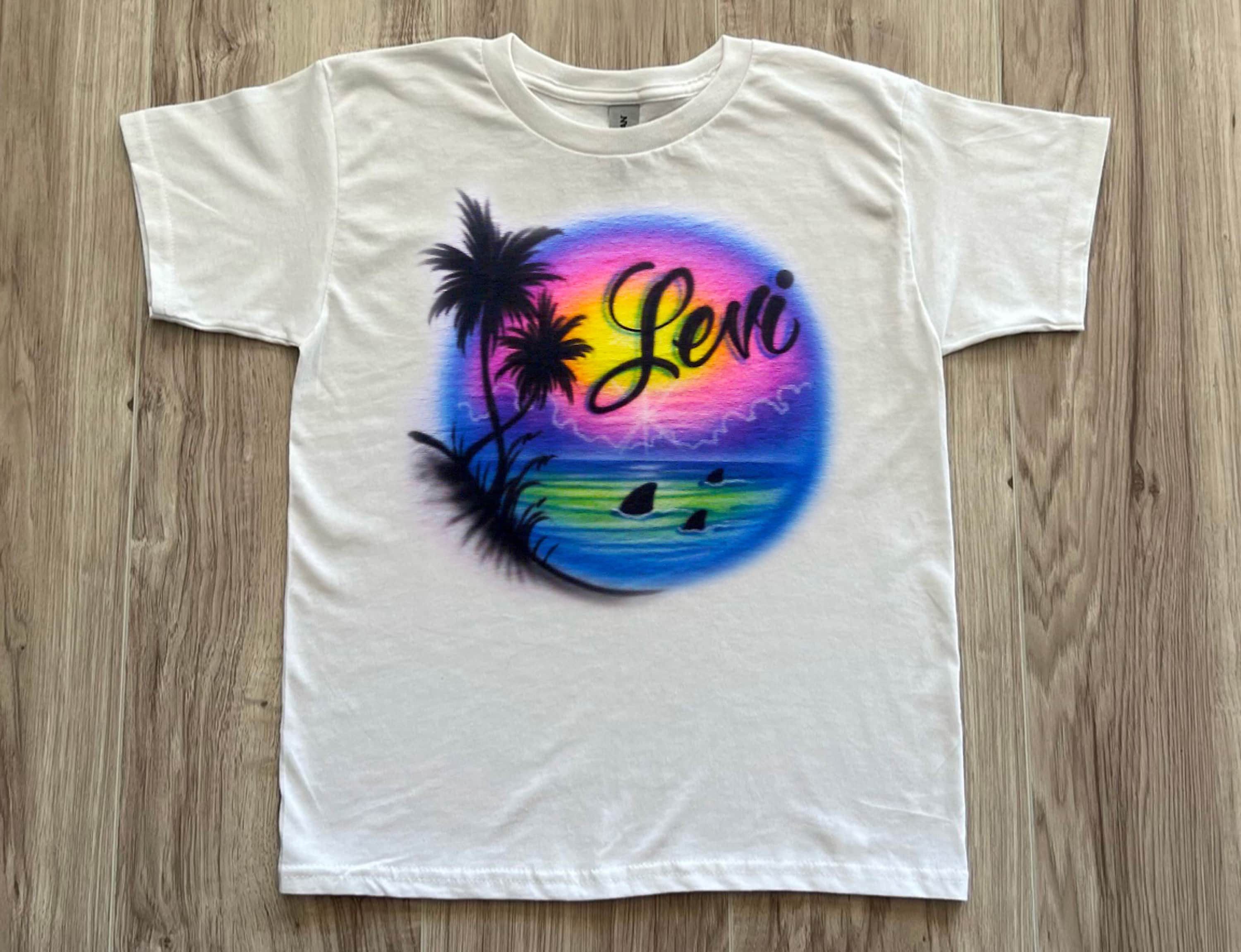 Gulf Shores Beach Family Vacation Airbrush T Shirt - Etsy