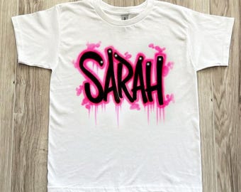 Personalized Airbrush Shirts | Custom T-shirt | Airbrushed Shirt
