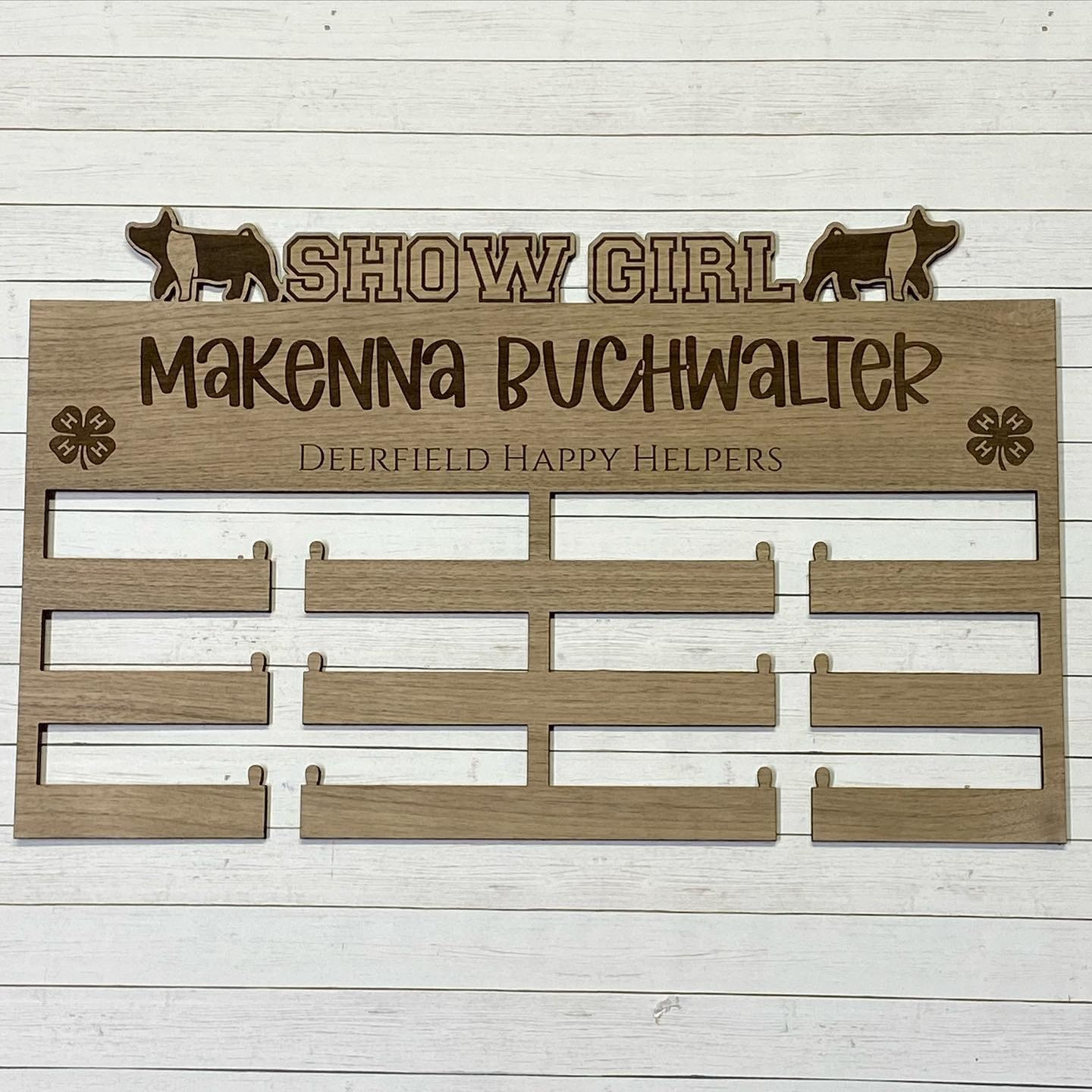 Ribbon Holder Rosette Holder Livestock Show Sports Etsy