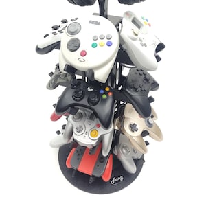 ファング コントロールタワー ビデオゲーム コントローラー スタンド オリジナル