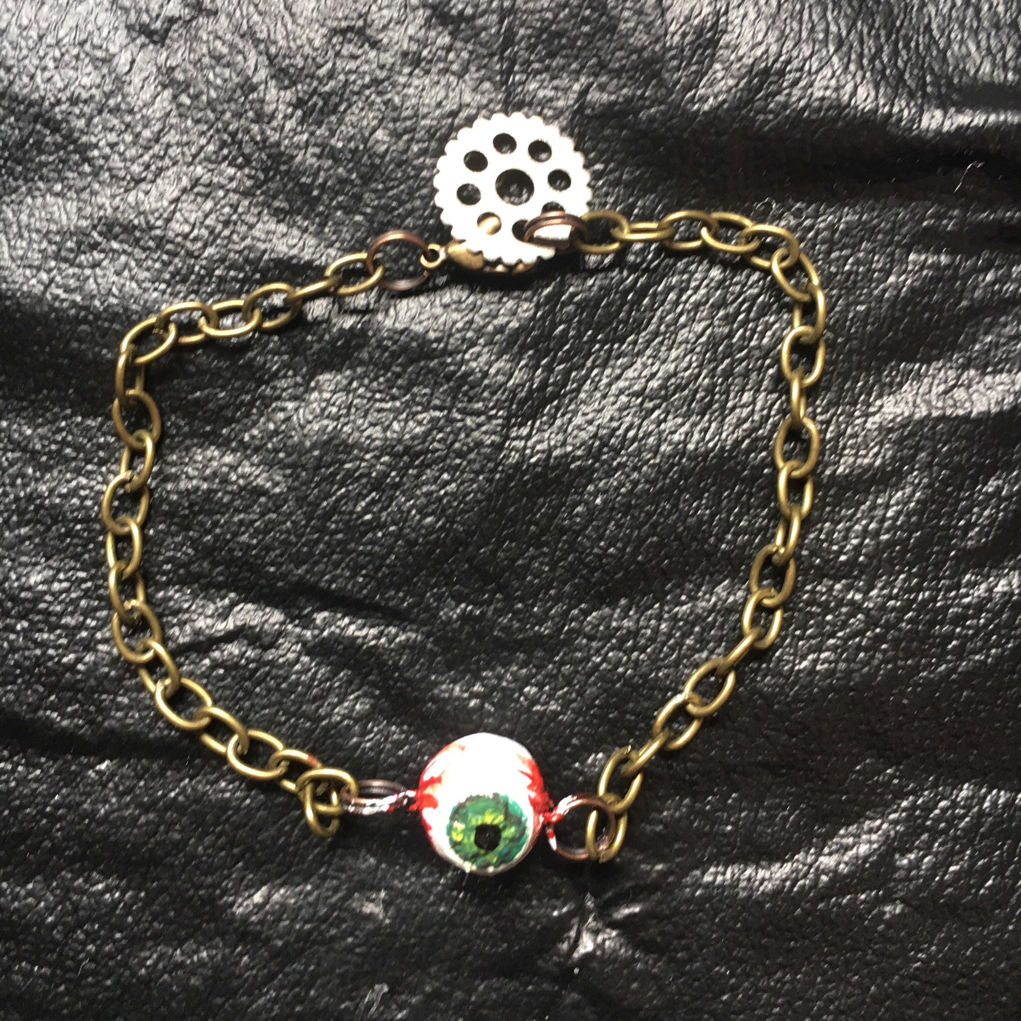 A Clockwork Orange - Red Kroovy Eyeball Bracelet - Etsy