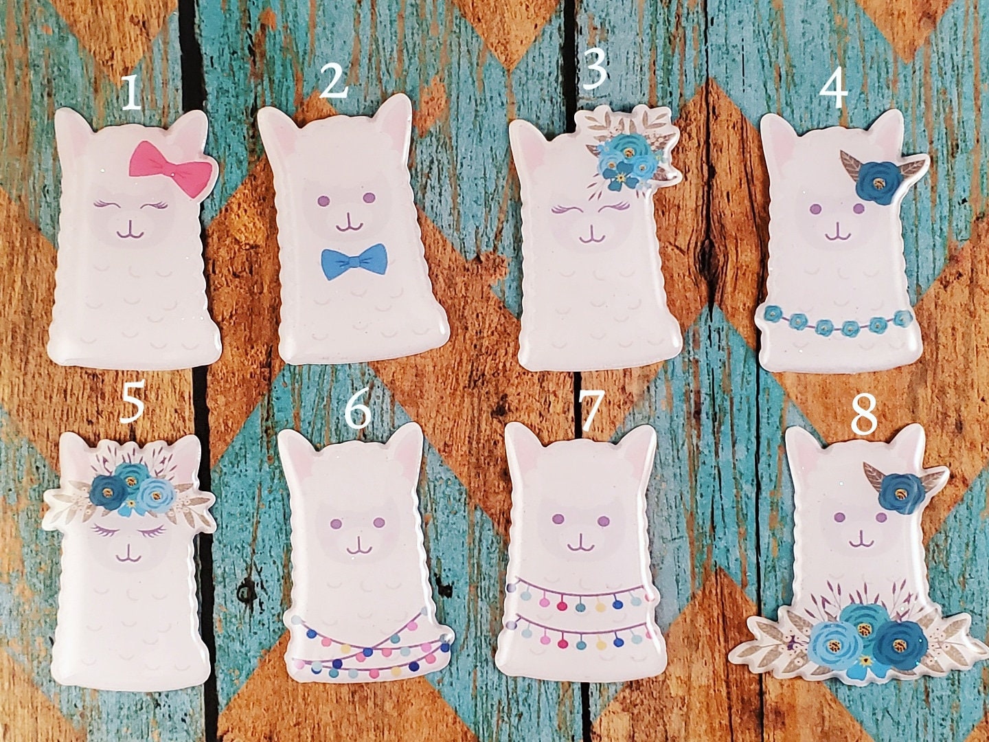 Llama Xray Marker Set Etsy