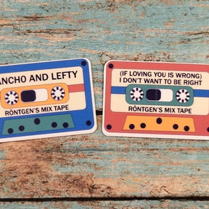 Roentgen Cassette Mix Tape Xray Marker Set