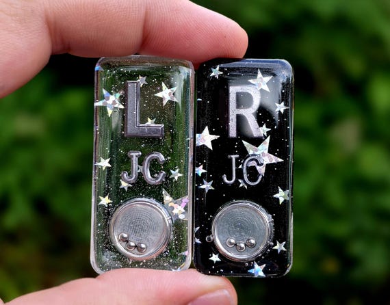 Xray Marker Set with Positioning Beads Holographic Stars